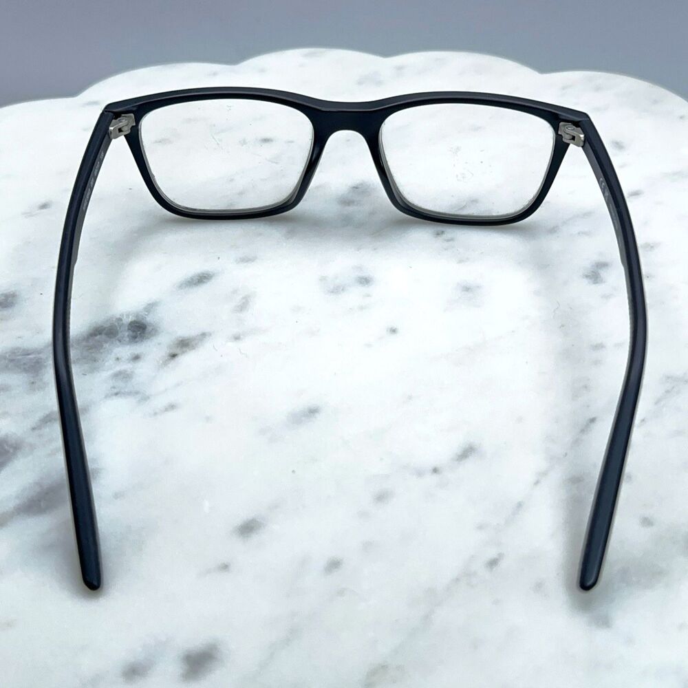 Nike 5543 001 Matte Black Square Full Rim Eyeglasses Frames Only 49-17-135 - Picture 5 of 8